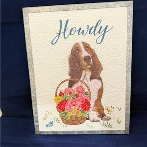 The Pioneer Woman “Howdy” Spring Sign